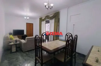 Apartamento com 3 dormitórios à venda, 111 m² por r$ 1.800.000,00 - aparecida - santos/sp