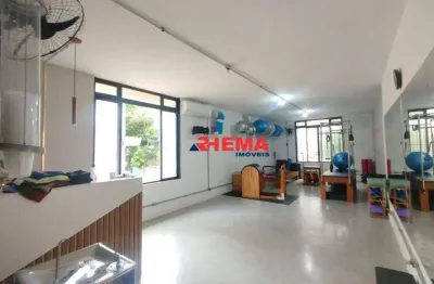 Sala para alugar, 65 m² por r$ 3.000,02/mês - aparecida - santos/sp