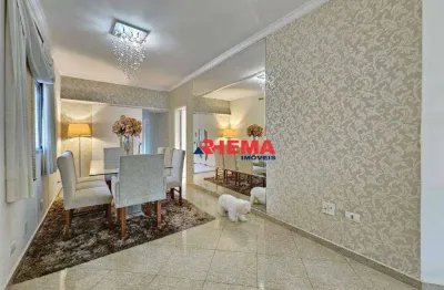 Sobrado com 3 dormitórios à venda, 185 m² por r$ 1.350.000,00 - aparecida - santos/sp