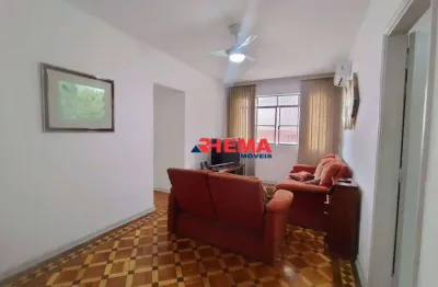 Apartamento com 2 dormitórios à venda, 70 m² por r$ 350.000,00 - embaré - santos/sp