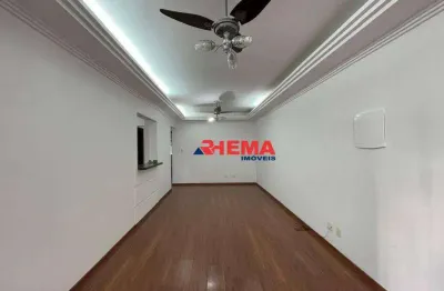 Apartamento com 2 dormitórios à venda, 90 m² por r$ 600.000,00 - gonzaga - santos/sp