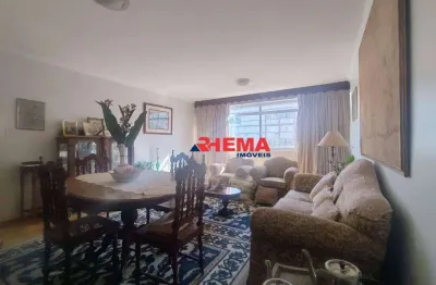 Apartamento com 3 dormitórios à venda, 137 m² por r$ 890.000,00 - gonzaga - santos/sp