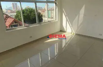 Conjunto para alugar, 70 m² por r$ 2.950,01/mês - boqueirão - santos/sp