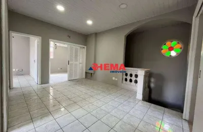 Casa para alugar, 90 m² por r$ 4.000,10/ano - ponta da praia - santos/sp