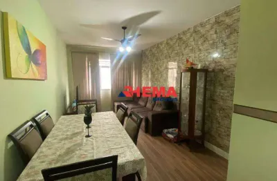 Apartamento com 2 dormitórios à venda, 68 m² por r$ 500.000,00 - ponta da praia - santos/sp