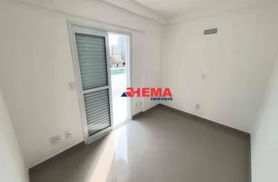 Apartamento para alugar, 54 m² por r$ 5.000,02/ano - embaré - santos/sp