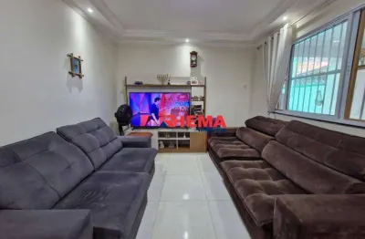 Casa com 2 dormitórios à venda, 135 m² por r$ 905.000,00 - aparecida - santos/sp