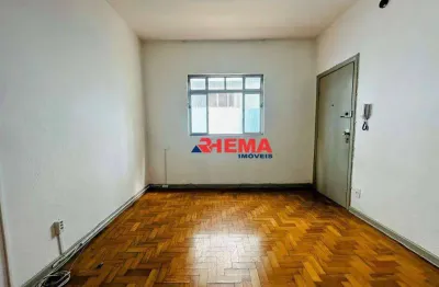 Apartamento com 2 dormitórios à venda, 65 m² por r$ 430.000,00 - aparecida - santos/sp