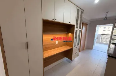 Apartamento com 2 dormitórios para alugar, 87 m² por r$ 8.500,01/mês - gonzaga - santos/sp