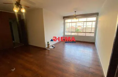 Apartamento com 3 dormitórios para alugar, 100 m² por r$ 5.000,01/mês - gonzaga - santos/sp