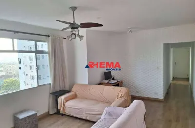 Apartamento com 2 dormitórios à venda, 90 m² por r$ 520.000,00 - embaré - santos/sp