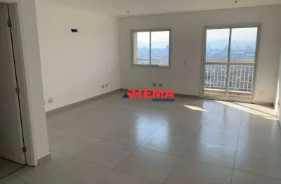 Sala para alugar, 42 m² por r$ 2.400,01/mês - vila matias - santos/sp