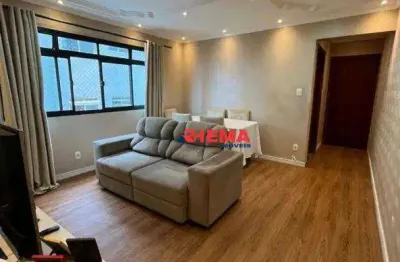 Apartamento com 2 dormitórios à venda, 80 m² por r$ 540.000,00 - campo grande - santos/sp