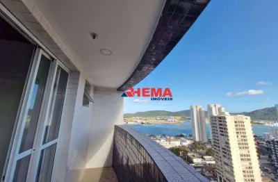 Sala à venda, 88 m² por r$ 920.000,00 - ponta da praia - santos/sp