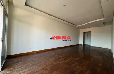 Apartamento com 3 dormitórios para alugar, 190 m² por r$ 6.500,02/ano - ponta da praia - santos/sp