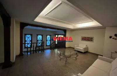 Apartamento para alugar, 190 m² por r$ 6.500,02/ano - ponta da praia - santos/sp