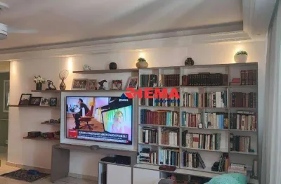 Apartamento com 3 dormitórios à venda, 115 m² por r$ 700.000,00 - aparecida - santos/sp
