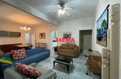 Apartamento com 3 dormitórios à venda, 120 m² por r$ 970.000,00 - aparecida - santos/sp
