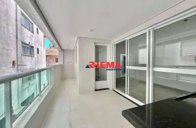 Apartamento com 2 dormitórios à venda, 84 m² por r$ 877.000,00 - embaré - santos/sp