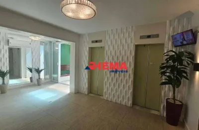 Sala à venda, 92 m² por r$ 685.000,00 - encruzilhada - santos/sp