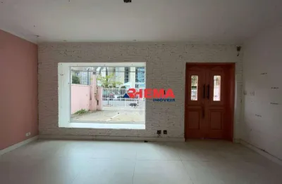 Casa com 5 dormitórios para alugar, 234 m² por r$ 20.000,01/mês - embaré - santos/sp