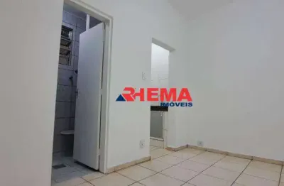 Kitnet com 1 dormitório à venda, 27 m² por r$ 250.000,00 - embaré - santos/sp