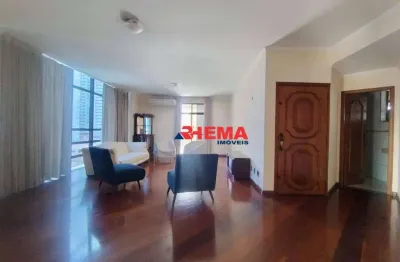 Apartamento com 4 dormitórios para alugar, 250 m² por r$ 8.000,01/mês - aparecida - santos/sp