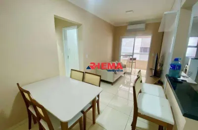 Apartamento com 2 dormitórios à venda, 67 m² por r$ 415.000,00 - aviação - praia grande/sp