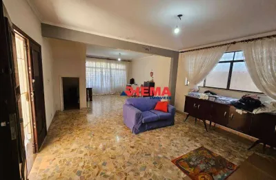 Sobrado com 4 dormitórios à venda, 259 m² por r$ 2.300.000,00 - embaré - santos/sp
