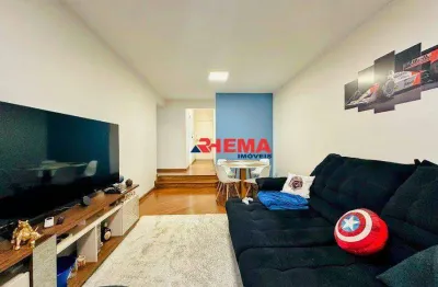 Apartamento com 1 dormitório à venda, 62 m² por r$ 680.000,00 - aparecida - santos/sp