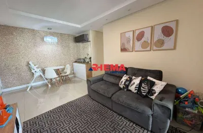 Apartamento com 3 dormitórios à venda, 87 m² por r$ 1.260.000,00 - pompéia - santos/sp