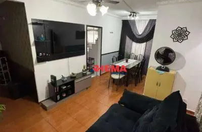 Apartamento com 2 dormitórios à venda, 81 m² por r$ 405.000,00 - encruzilhada - santos/sp