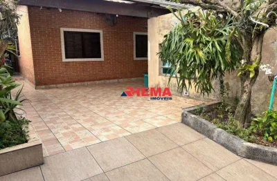 Casa com 3 dormitórios à venda, 184 m² por r$ 457.000,00 - parque bitaru - são vicente/sp