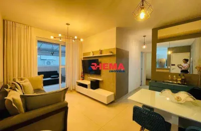 Apartamento com 2 dormitórios à venda, 89 m² por r$ 880.000,00 - ponta da praia - santos/sp
