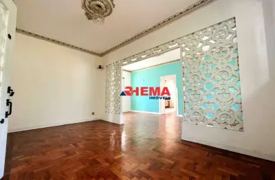 Casa com 3 dormitórios para alugar, 364 m² por r$ 7.200,02/mês - macuco - santos/sp