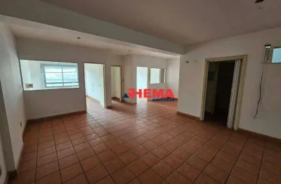 Sala para alugar, 80 m² por r$ 3.187,00/mês - vila mathias - santos/sp