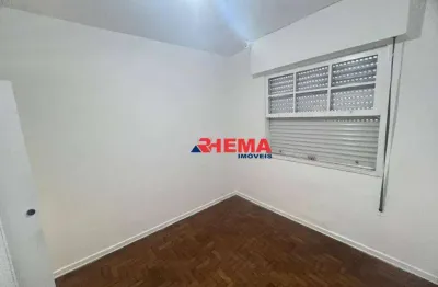 Apartamento com 1 dormitório para alugar, 40 m² por r$ 2.100,01/mês - josé menino - santos/sp