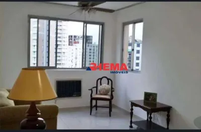 Apartamento com 2 dormitórios para alugar, 82 m² por r$ 4.200,01/mês - gonzaga - santos/sp