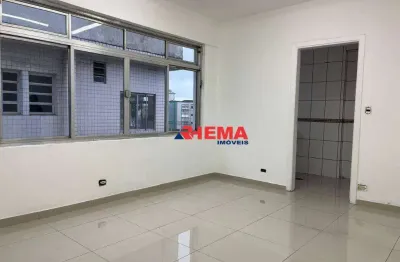 Conjunto para alugar, 70 m² por r$ 2.900,02/mês - macuco - santos/sp