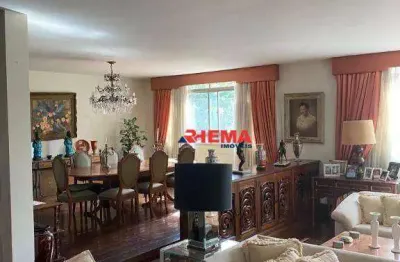 Apartamento com 4 dormitórios à venda, 339 m² por r$ 1.910.000,00 - boqueirão - santos/sp