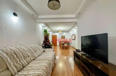 Apartamento com 3 dormitórios à venda, 144 m² por r$ 905.000,00 - aparecida - santos/sp