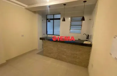Apartamento com 2 dormitórios para alugar, 55 m² por r$ 2.600,01/mês - centro - são vicente/sp
