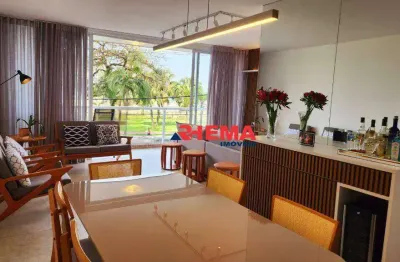 Apartamento com 3 dormitórios à venda, 146 m² por r$ 1.350.000,00 - gonzaga - santos/sp