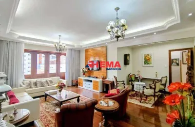 Apartamento com 4 dormitórios à venda, 152 m² por r$ 950.000,00 - gonzaga - santos/sp