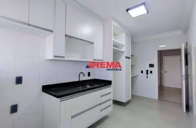 Apartamento com 3 dormitórios para alugar, 113 m² por r$ 7.000/mês - ponta da praia - santos/sp