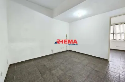 Sala para alugar, 75 m² por r$ 3.500,02/mês - boqueirão - santos/sp