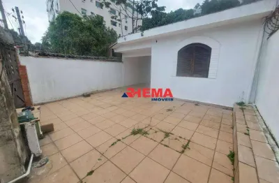 Casa com 2 dormitórios para alugar, 115 m² por r$ 3.500,00/mês - marapé - santos/sp