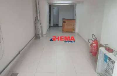 Loja para alugar, 20 m² por r$ 5.000,00/mês - gonzaga - santos/sp