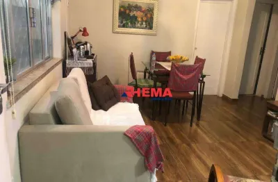 Apartamento com 2 dormitórios à venda, 68 m² por r$ 350.000,00 - embaré - santos/sp
