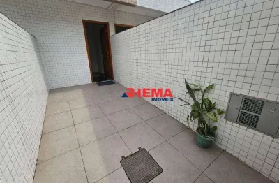 Sobrado com 3 dormitórios para alugar, 98 m² por r$ 4.335,00/mês - embaré - santos/sp